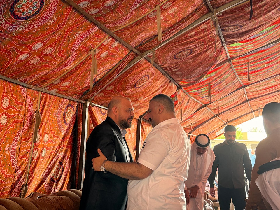 معاون محافظ كركوك يلبي دعوة قائممقام قضاء الحويجة.