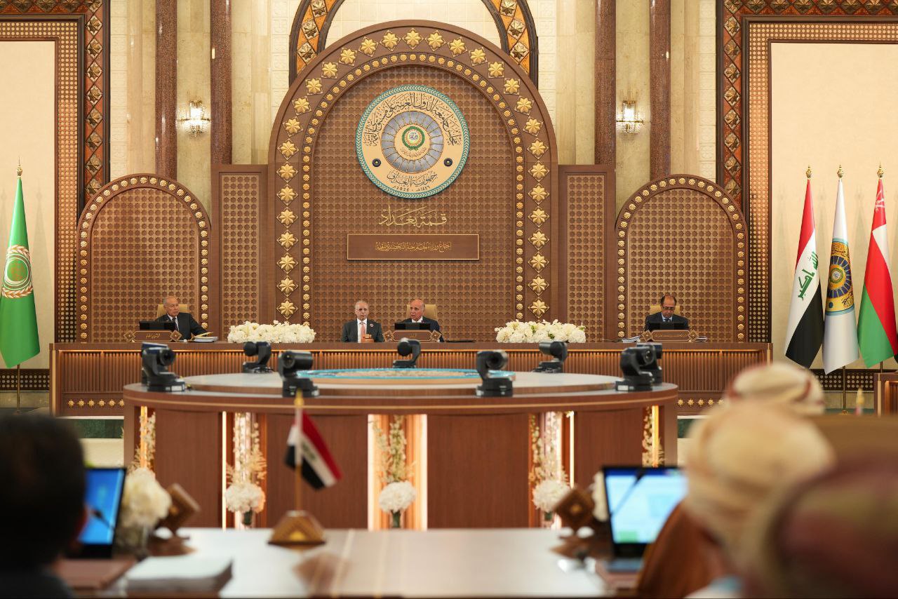 صور.. أعمال الجلسة الافتتاحية على مستوى وزراء خارجية الدول العربية في بغداد برئاسة العراق
