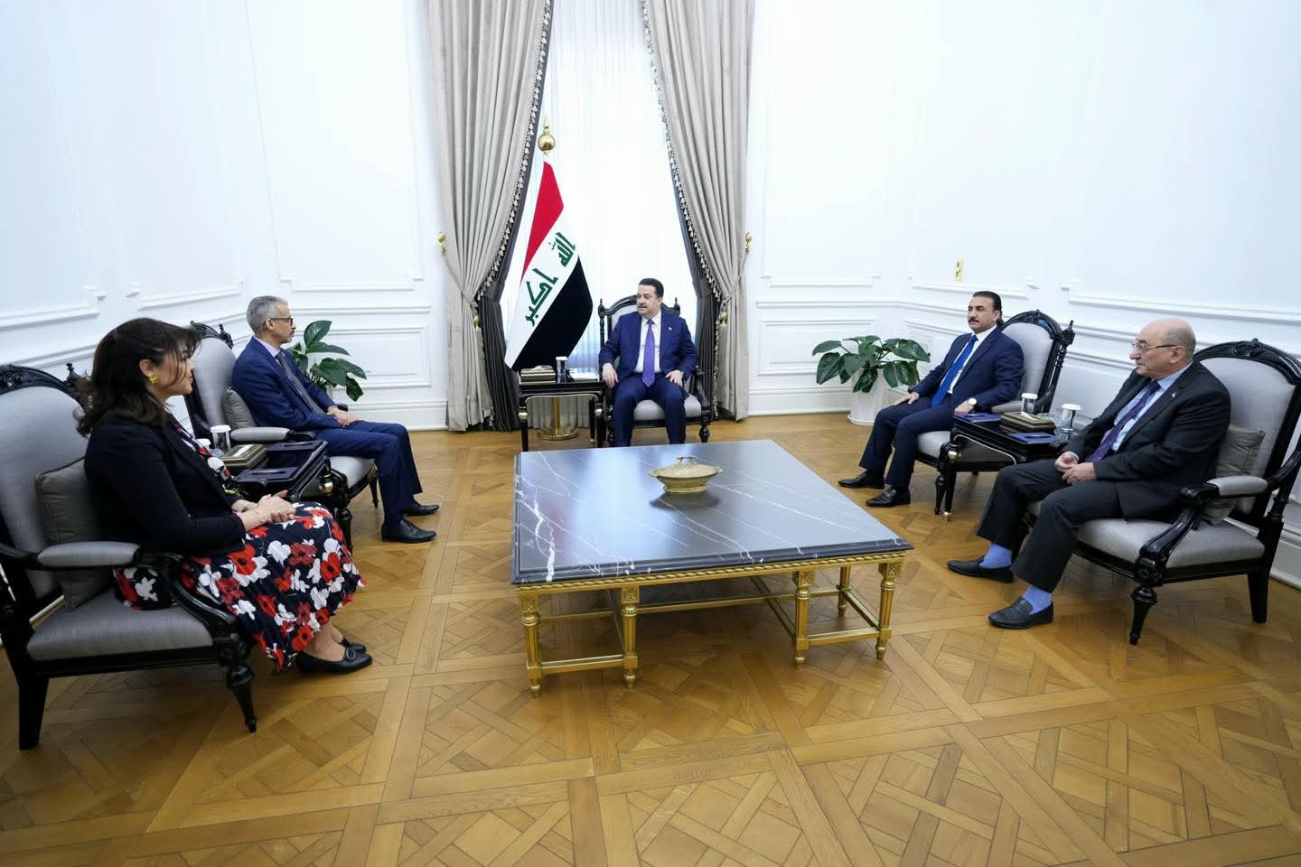 ‏رئيس مجلس الوزراء السيد محمد شياع السوداني يستقبل مدير عام الألسكو