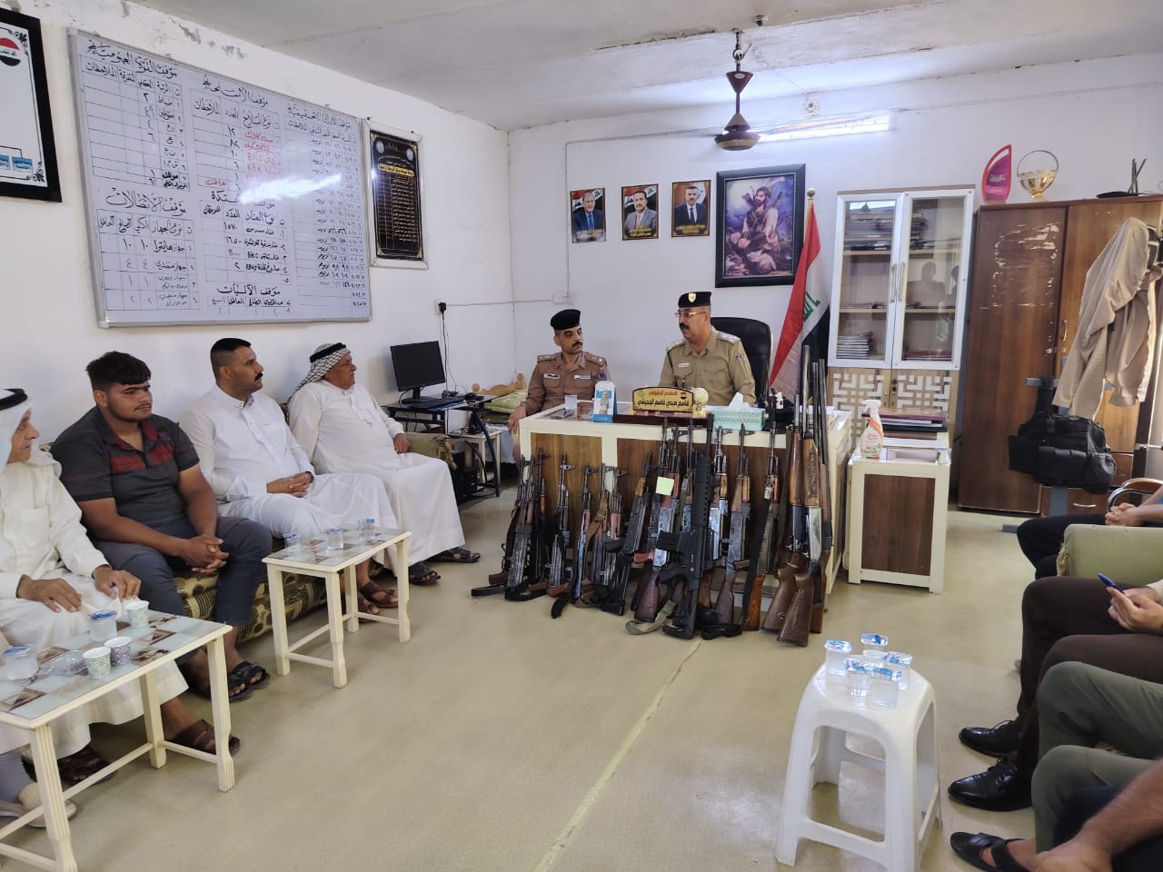 استمرار حملات تسجيل الأسلحة غير المرخصة ضمن برنامج وزارة الداخلية