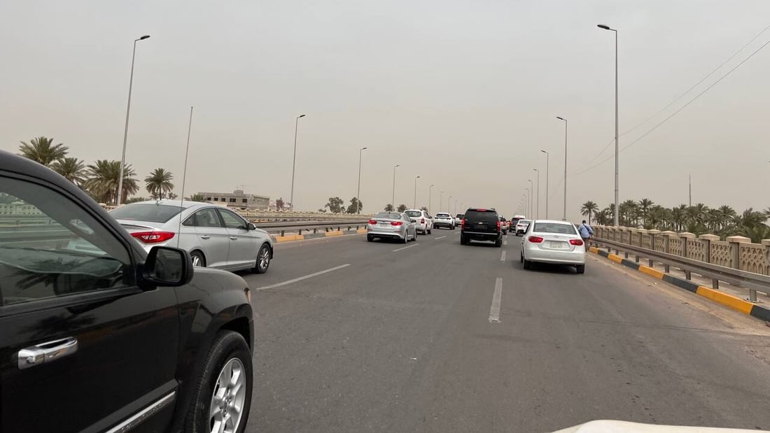 وفاة منتسب امني بحادث دهس من قبل عجلة مسرعة على جسر الجادرية وسط بغداد