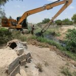 كركوك   باشرت الملاكات الهندسية والفنية في مديرية صيانة مشاريع ري وبزل كركوك أعمال تطهير وادي مرصوص ضمن حدود ناحية العباسي