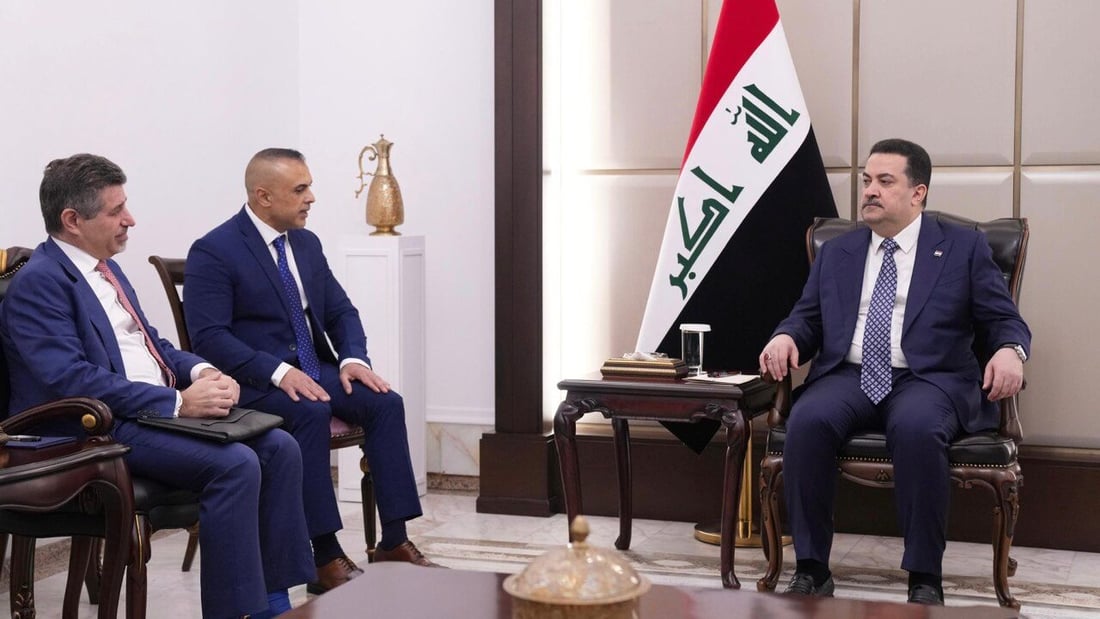 رئيس مجلس الوزراء محمد شياع السوداني يستقبل القائم بالأعمال الأمريكي لدى العراق