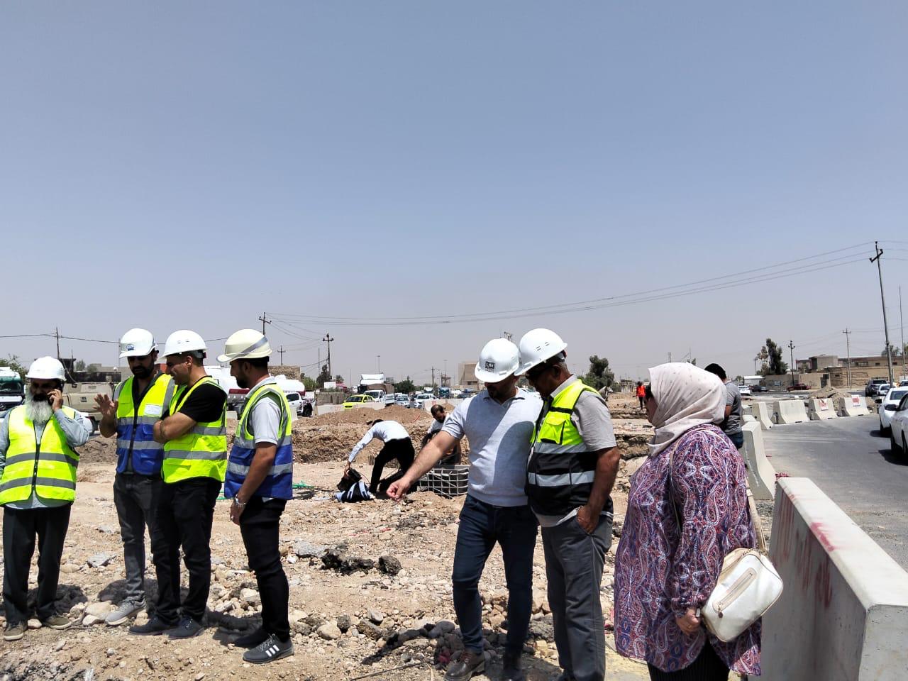 دعماً لجهود ادارة كركوك وتنفيذاً لتوجيهات السيد محافظ كركوك ريبوار طه