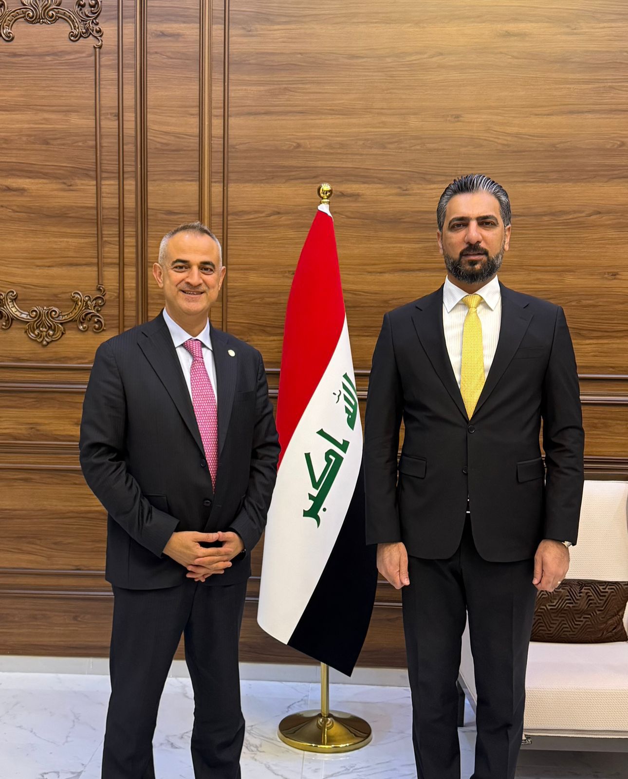 التقى رئيس مجلس محافظة كركوك المهندس محمد إبراهيم الحافظ ،الزميل مروان ابراهيم العاني رئيس فرع كركوك لنقابة الصحفيين العراقيين .