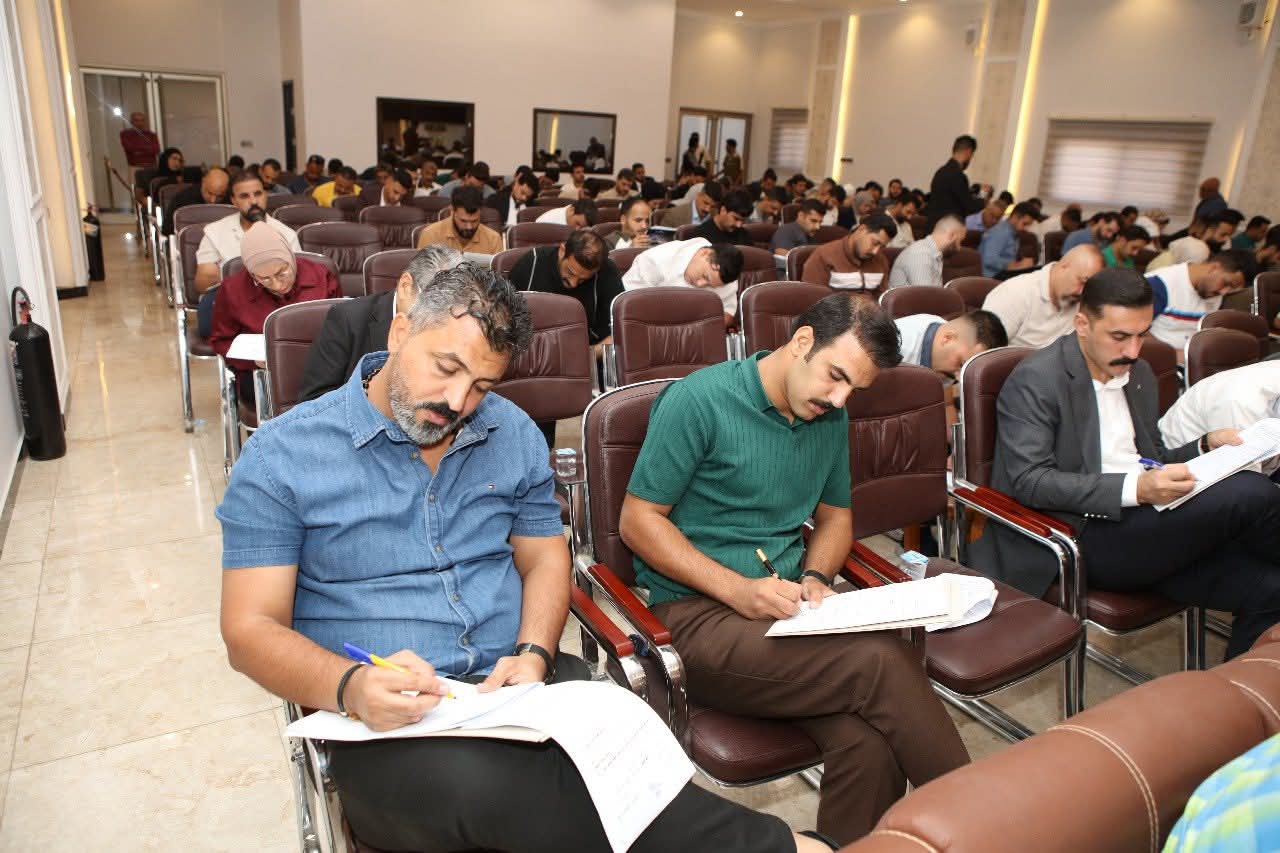 نقابة الصحفيين العراقيين تواصل اختبارات الكفاءة بإشراف النقيب مؤيد اللامي