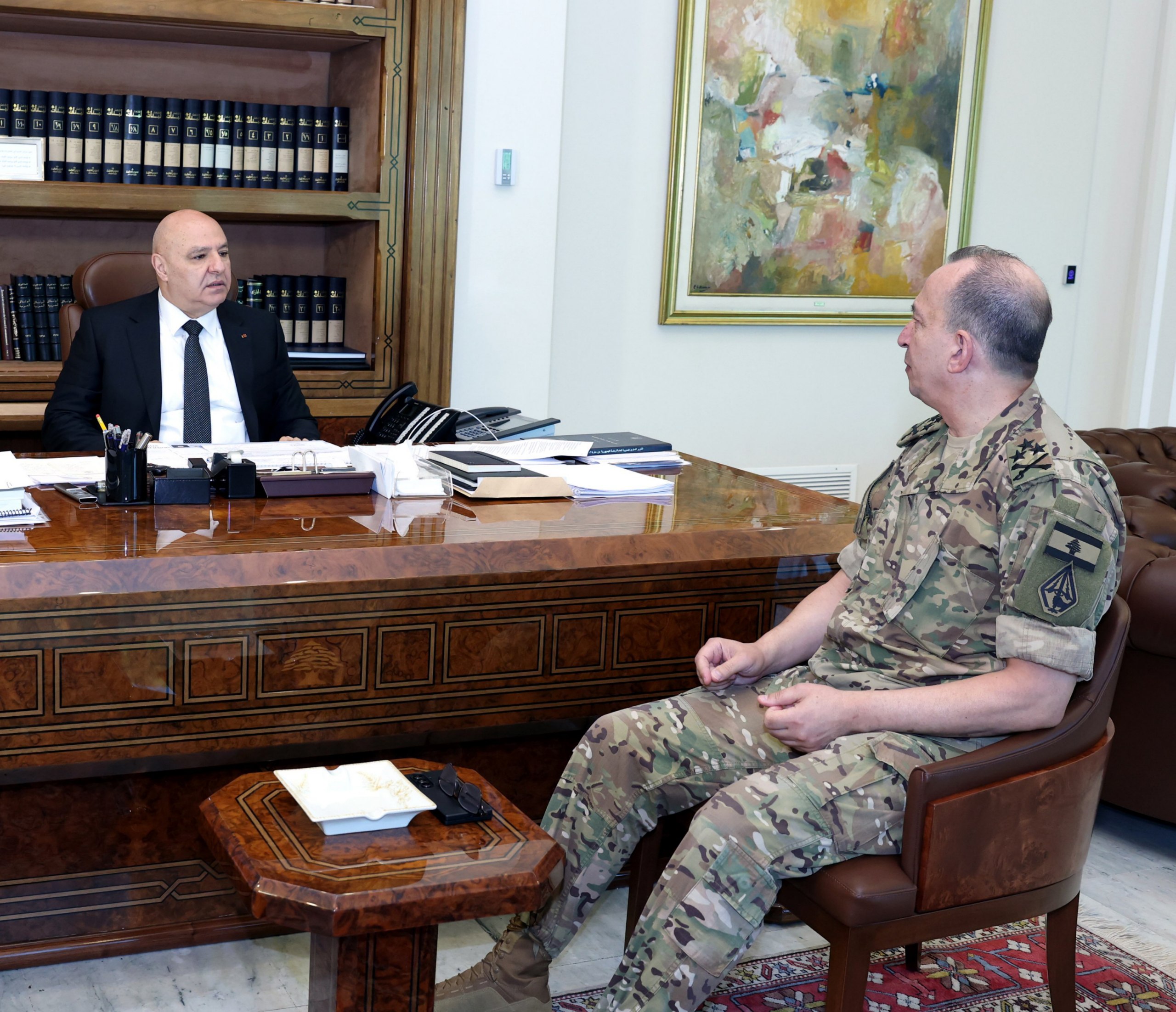 🔴الرئيس اللبناني جوزيف عون يوجه الجيش اللبناني بالتصدي لأي توغل أسرائيلي داخل لبنان.