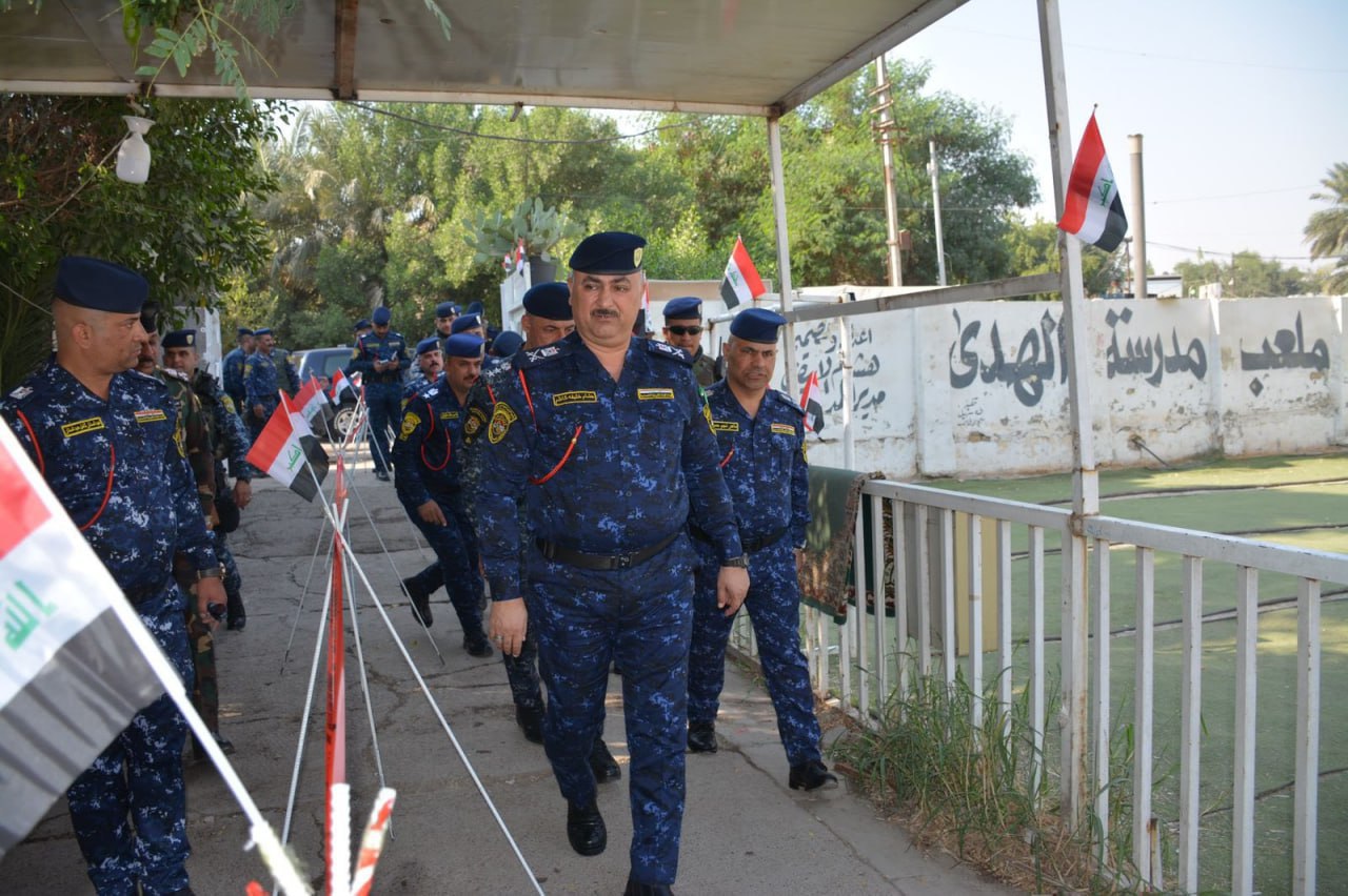 عمليات بغداد تواصل تأمين المراكز الانتخابية في عموم العاصمة بغداد ومحيطها