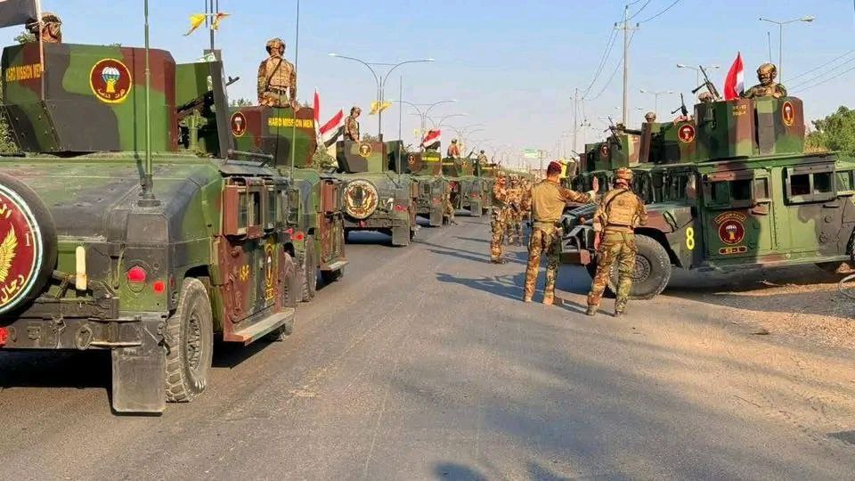 انتشار كبير لابطال الجيش العراقي في كركوك و ارتياح كبير للاهالي عند رؤيتهم