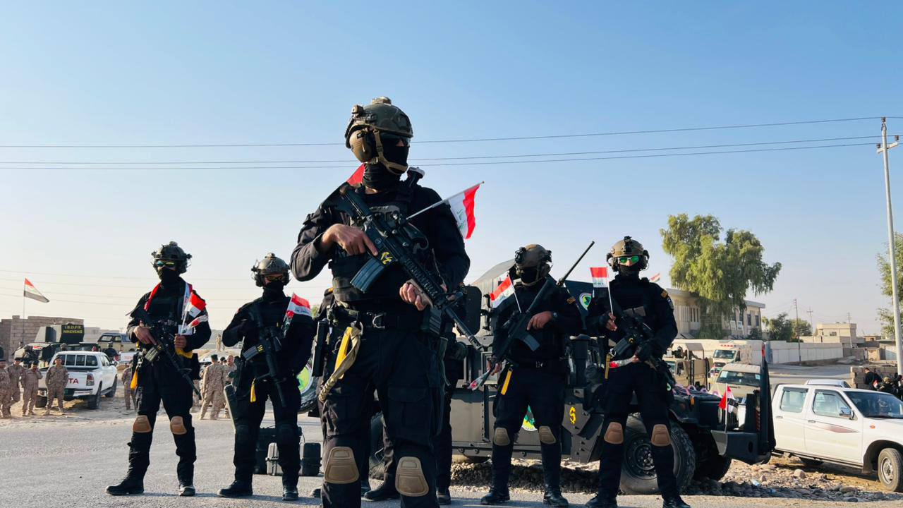 ابطال جهاز مكافحة الإرهاب يمارسون حقهم الانتخابي في الاقتراع الخاص