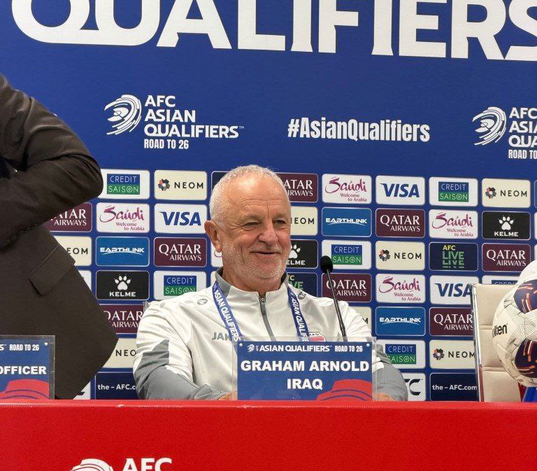 🔴 مدرب منتخبنا الوطني غراهام أرنولد: نحتاج أن يكون الجمهور العراقي هو اللاعب رقم 12 وأن يملأ المدرجات ليمنحنا الأفضلية.