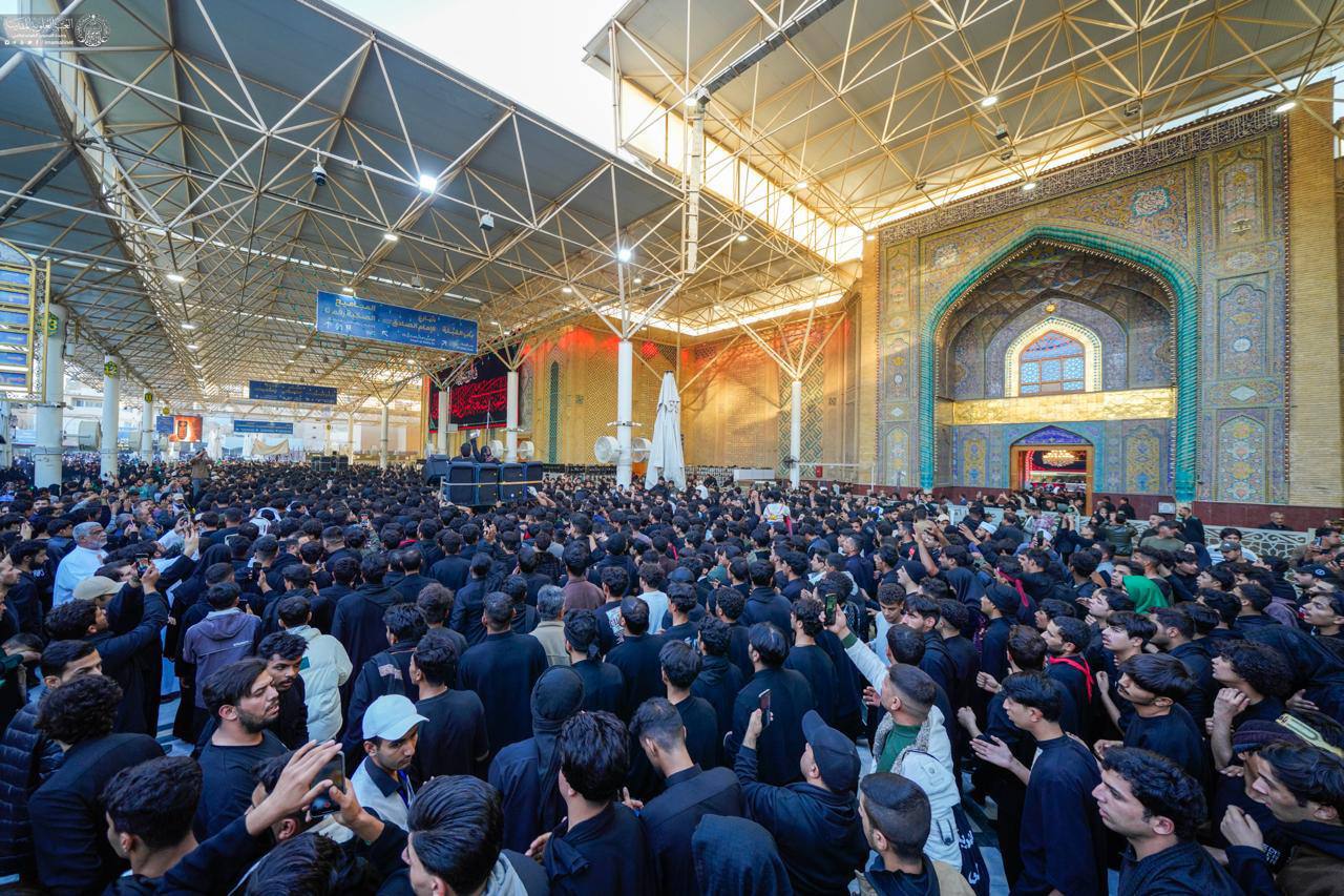 مواكب العزاء تتوافد لإحياء ذكرى استشهاد السيّدة الزهراء (عليها السلام)