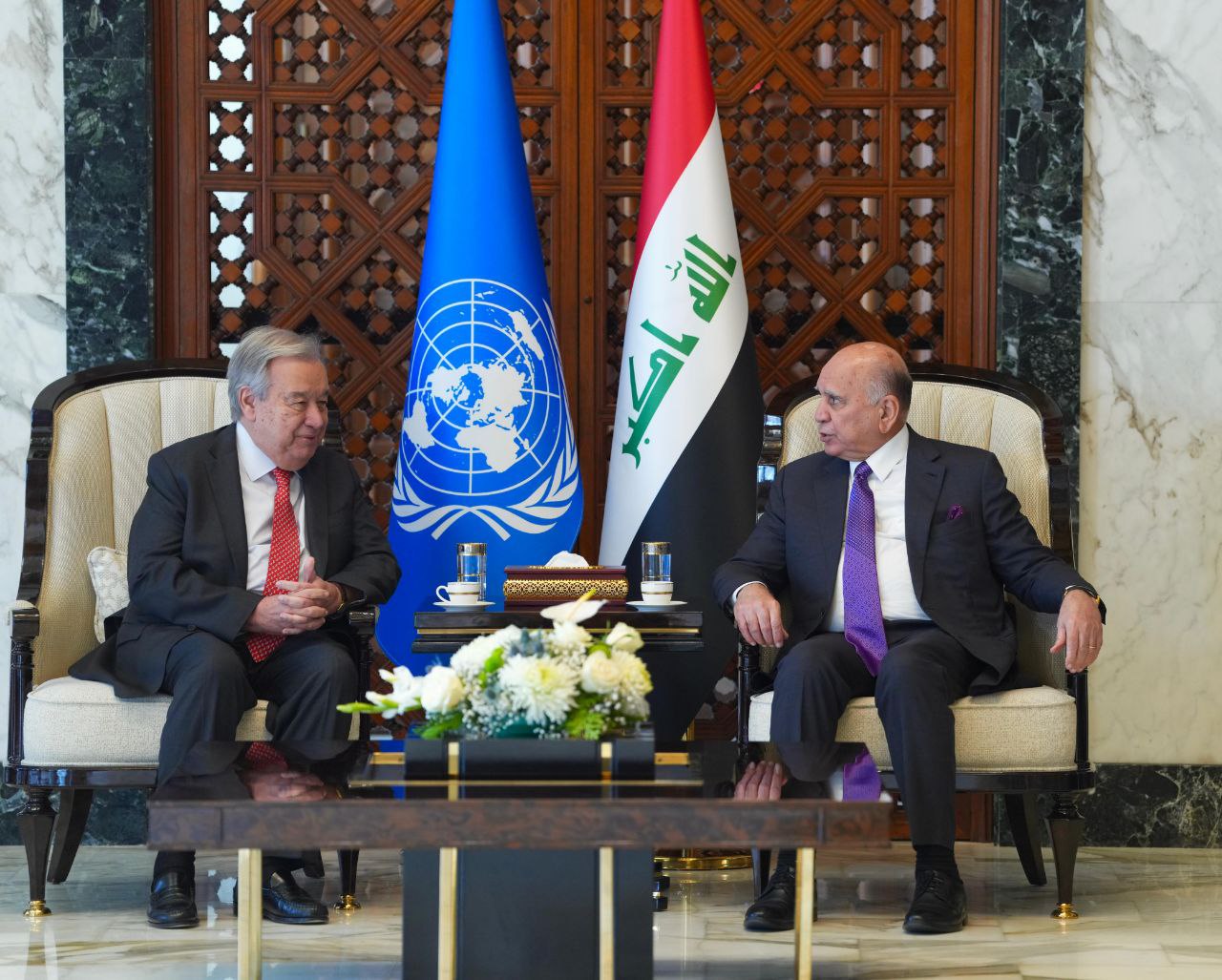 . الأمين العام للأمم المتحدة أنطونيو غوتيريش في بغداد