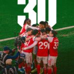 حقق أرسنال 30 انتصار في ملعب الإمارات في كل البطولات هذا الموسم.